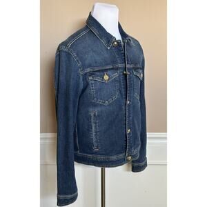 Versace Men’s Blouson Denim Blue Jacket 42 US 1007328 NWT $1400